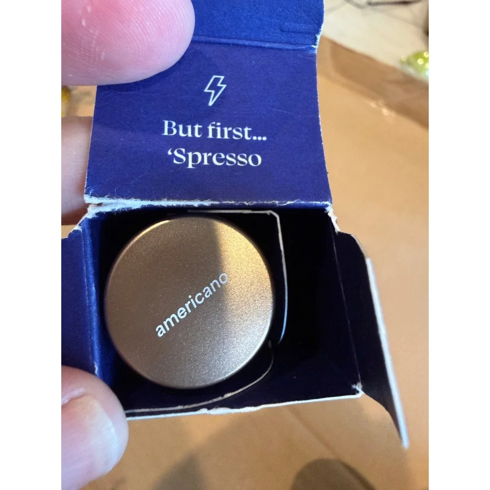 Tula Skincare Spresso Energizing Eye Balm Americano Bronze Glow 0.35oz New